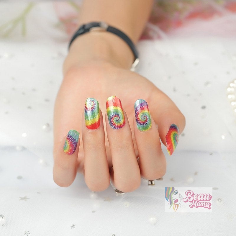 BeauMama Swirly Whirly Nail Wraps