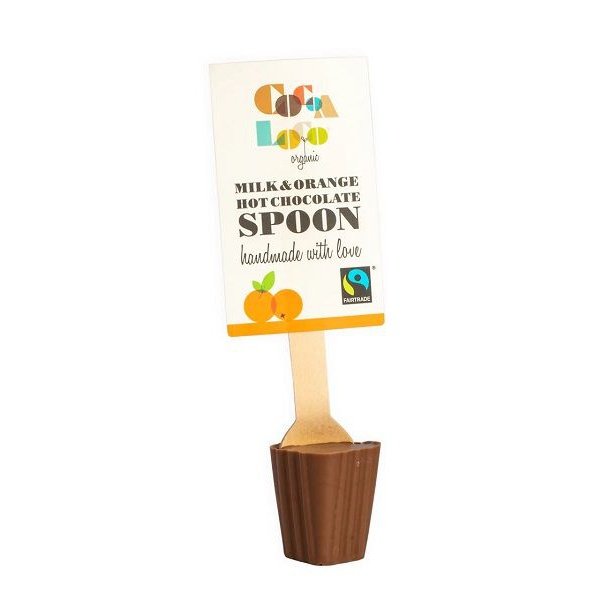 Cocoa Loco Milk & Orange Hot Chocolate Spoon