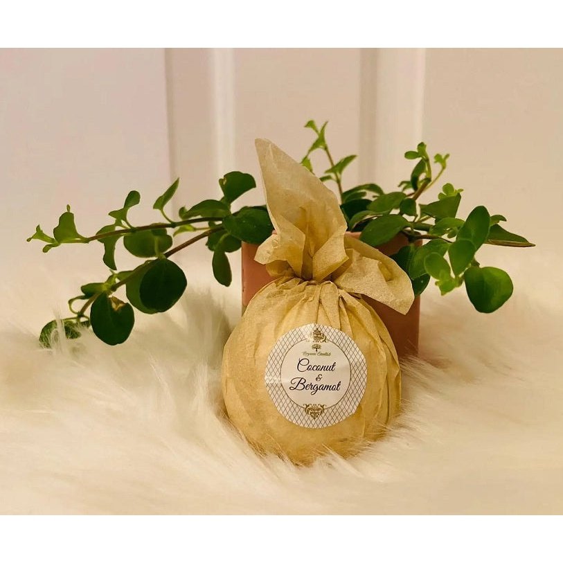 Organic Essentials Therapeutic Bath Bomb - Organic Coconut & Bergamot