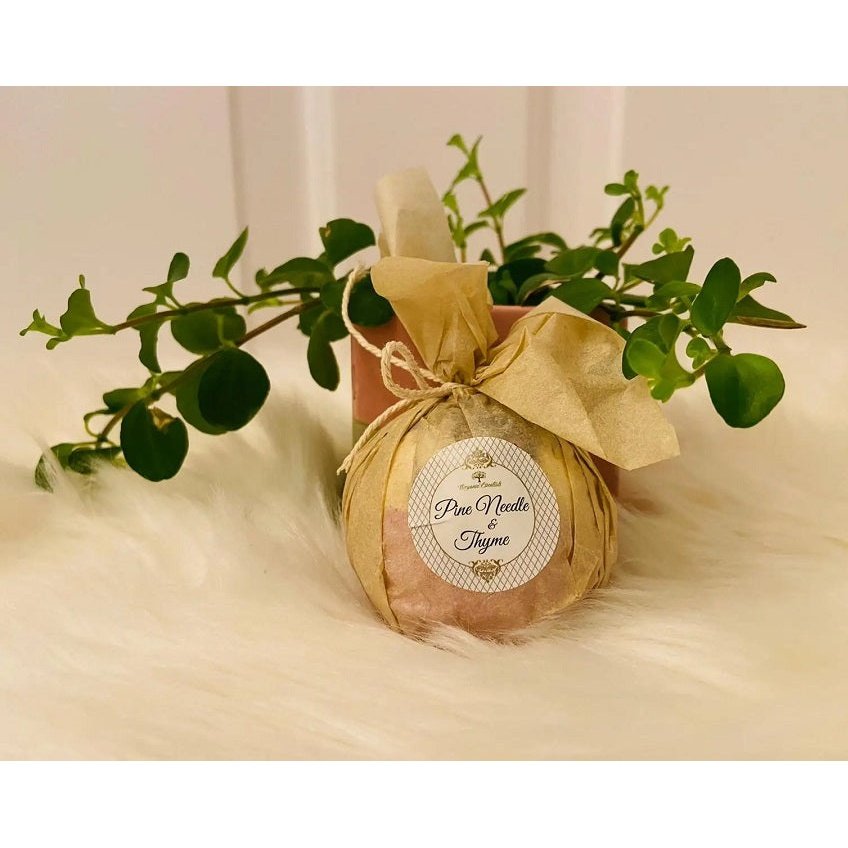 Organic Essentials Therapeutic Bath Bomb - Pine Needle & Thyme