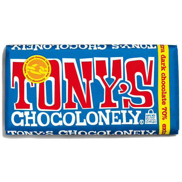 Tony's Chocolonely Extra Dark Chocolate Big Bar